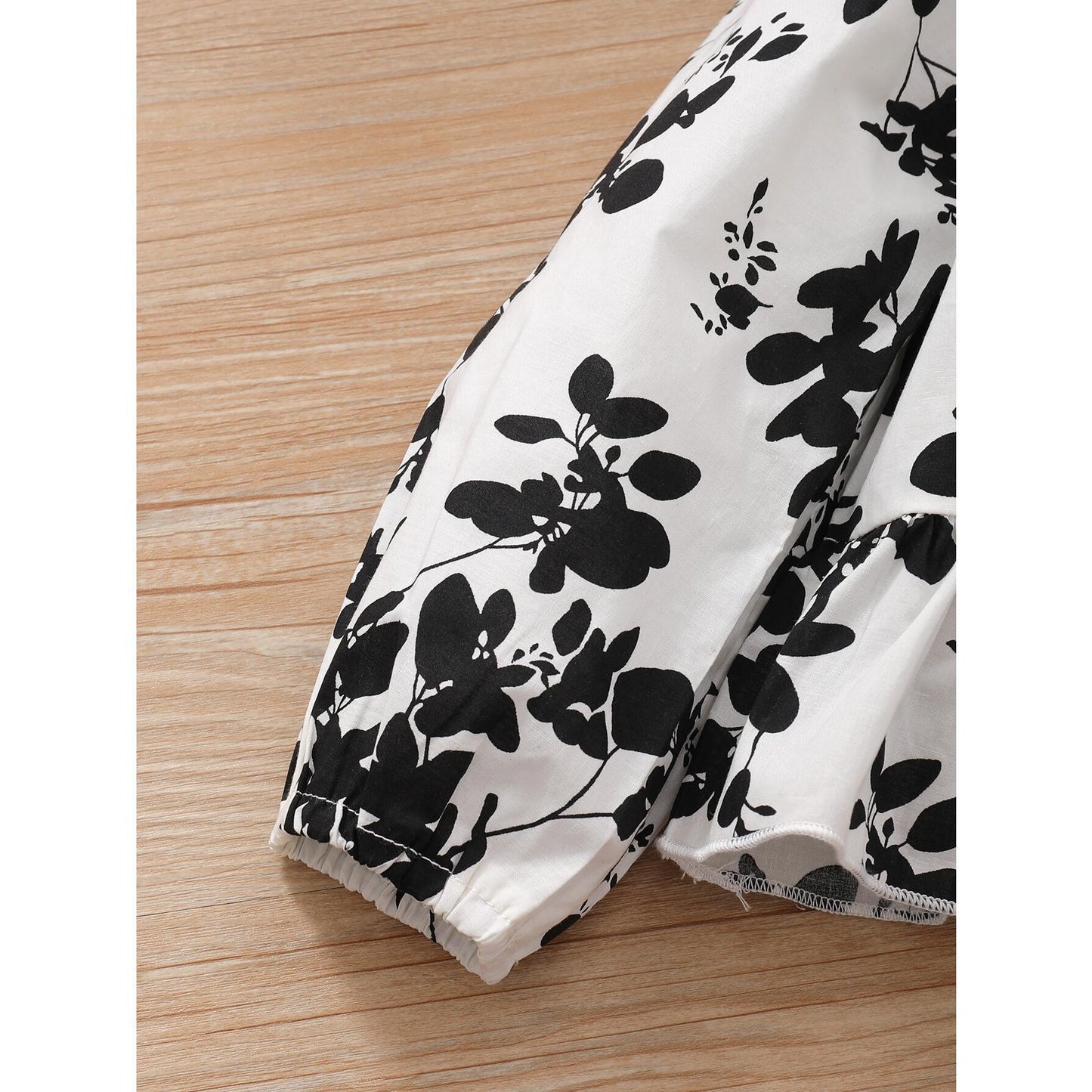 Toddler Baby Girls Clothes Baby Girls 2PCS Outfits Long Sleeve Floral Tops Pants Set Baby Girls Fall Clothes Set Blue 12106311