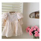 Baby Girls Princess Dress Long Sleeve Dress Jacquard Dress 21c039