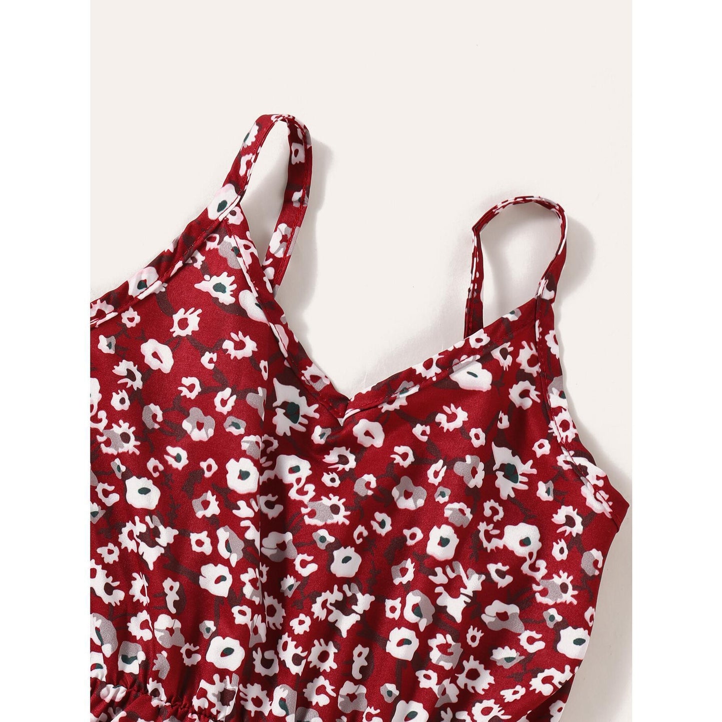 JOYSHOP Toddler Baby Girls Clothes Baby Girls One Piece Jumpsuit Girls Sleeveless Suspender Overall Shorts Red YC2003077