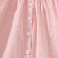 Baby Girls Dress Pure Color Doll Collar One Piece Sun Dress Pink F212111451-1