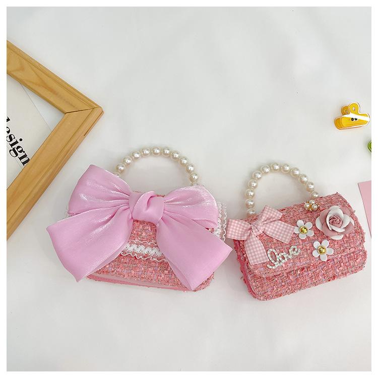 Baby Girls Small Bag Princess Bag Cartoon Small Crossbody Bag One Shoulder Bag Zero Wallet B2304121