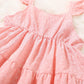 Toddler Baby Girl Clothes Baby Girl Dress Sleeveless Suspender Dress Girls Summer Dress Pink 193270