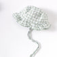 Kid Fashion Ready Stock Plaid Summer Sleeveless Splice Gauze Romper Dress With Hat 2Pcs ZX-ZB032