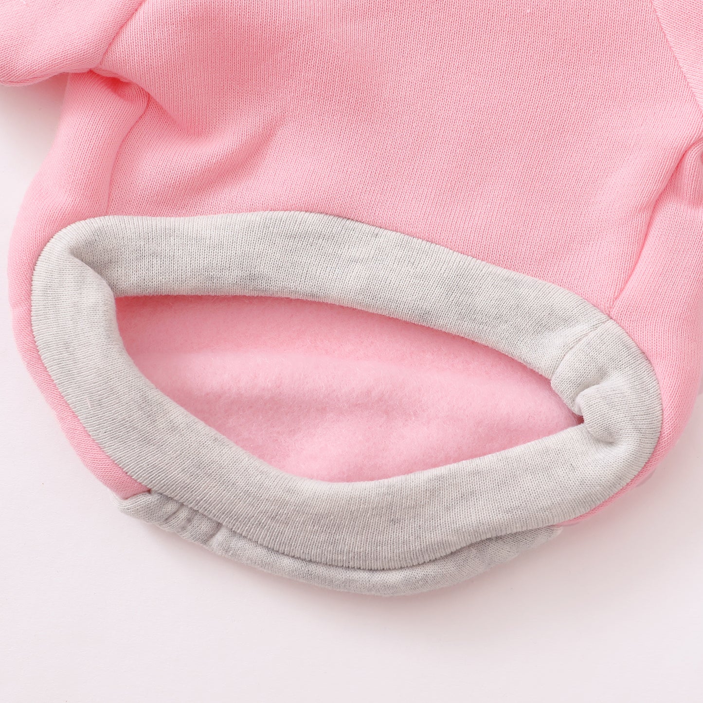 Pet Dog and Cat Clothes Pet Fashion Hoodie with Pockets Pink HA32108006