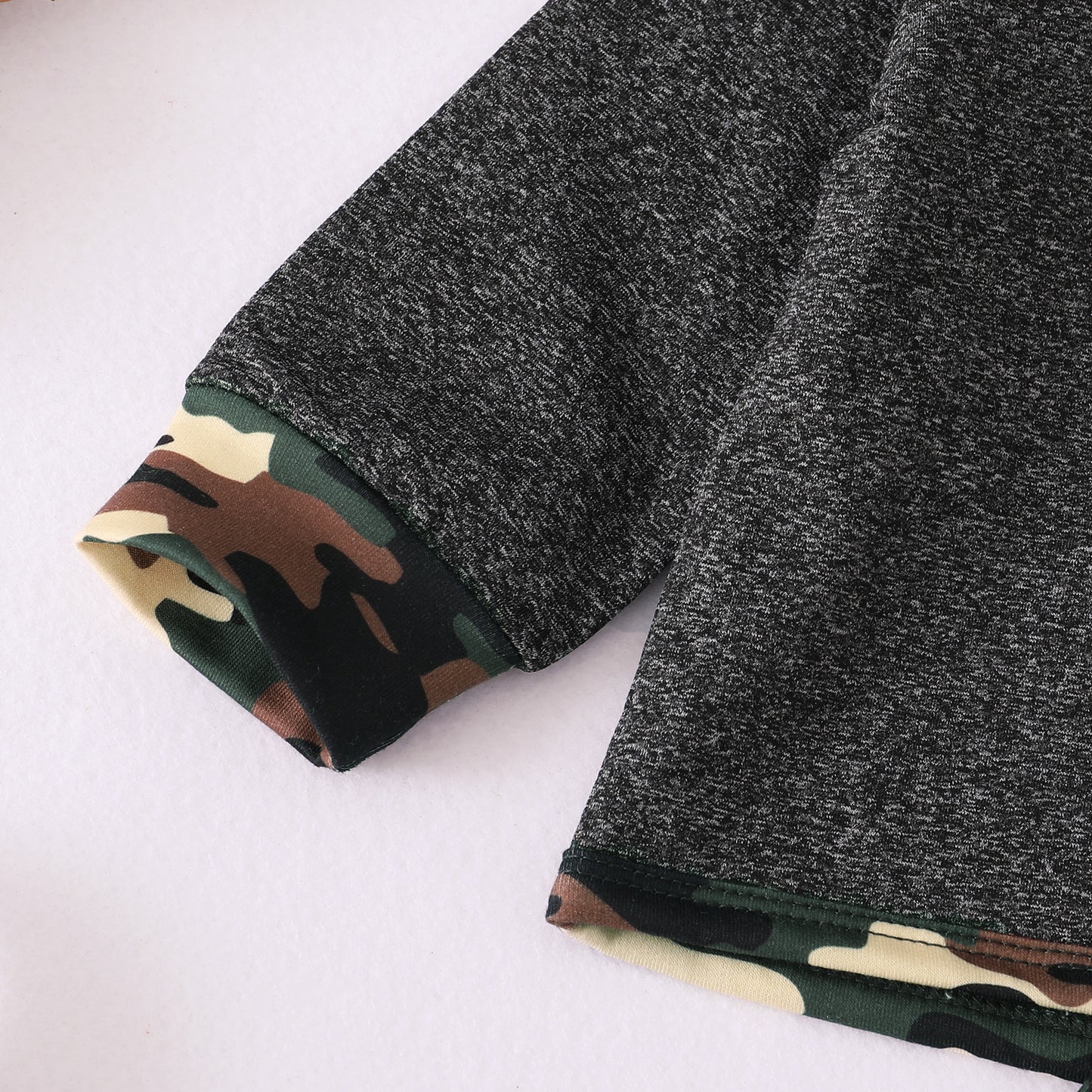 Baby Clothes Baby Outfits Camouflage Print Hoodie Pants 2PCS Black Suit 32108616