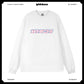 Customized Long Sleeve Round Neckline, Three-color English pattern, black, white, pure cotton, matching outfits, whatever design you wantDZ2231