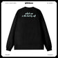 Customized Long Sleeve Round Neckline, three-dimensional heart pattern, black, white, pure cotton, matching outfits, whatever design you wantDZ2226