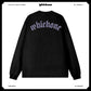 Customized Long Sleeve Round Neckline, cool letters, black, white, pure cotton, matching outfits, whatever design you wantDZ2223