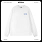 Customized Long Sleeve Round Neckline, Gradient fluid English pattern, black, white, pure cotton, matching outfits, whatever design you wantDZ2229