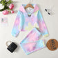 Baby Clothes Baby Outfits Multicolor Butterfly Print Hoodie Pants 2PCS Black Suit 132206013