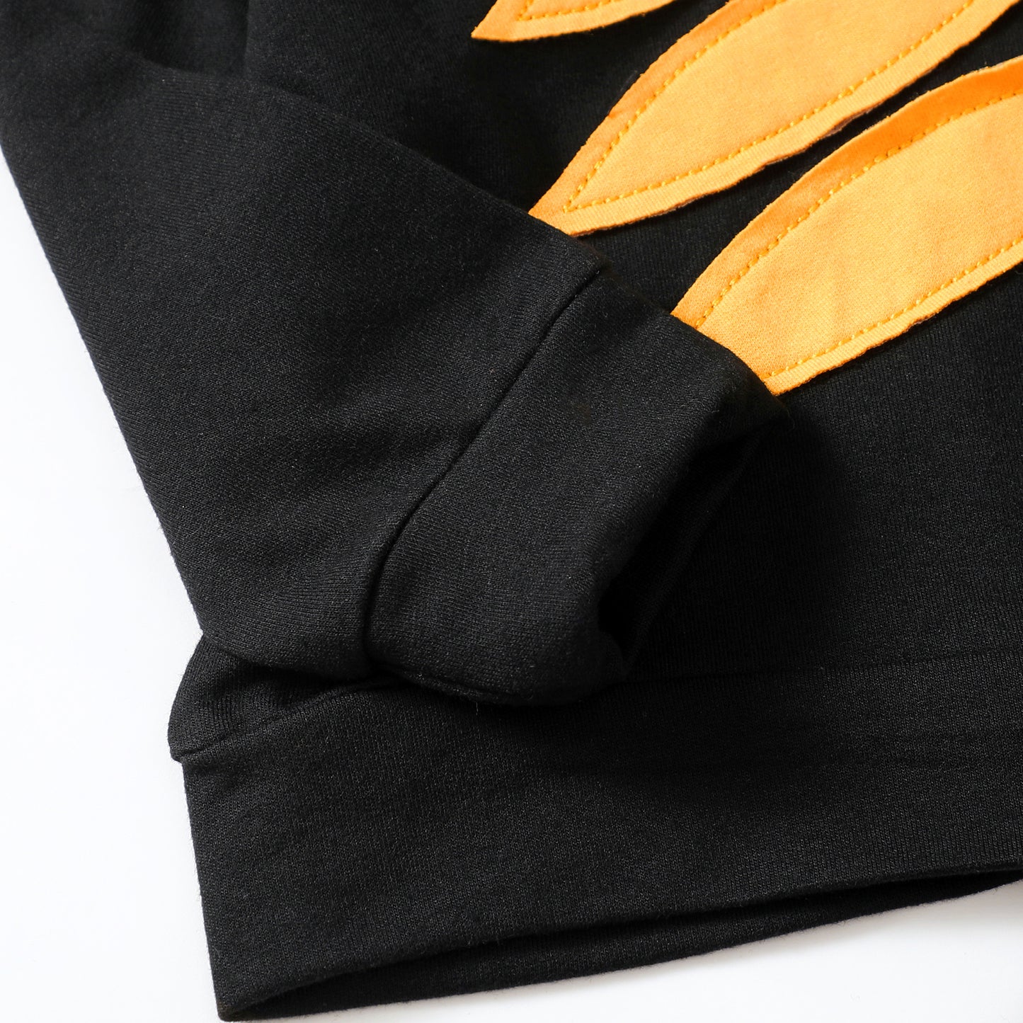 Baby Clothes Baby Outfits Leaf Print Hoodie Pants 2PCS Black Suit 232207008