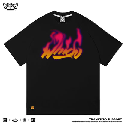 Customized t-shirts, matching outfit, WHICHONE CHIMERA “roaring flame”221028