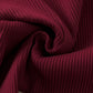 Baby Girls Romper Jumpsuit Onesies Bodysuit Solid Color Long Sleeve Round Neck Romper Red MO197643-1