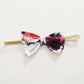 Baby Girls Outfits Floral Print Splice Gauze Dress Headband 2Pcs Clothes YMX2010254