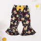 Baby Girls Outfits Solid Color Romper Top Sunflower Print Pants Headband 3Pcs Winter Clothes Set 32110704