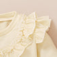 Baby Girls Outfits Long Sleeve Floral Round Neck Top +Elastic Pants 2Pcs Clothes Set YMX2007122