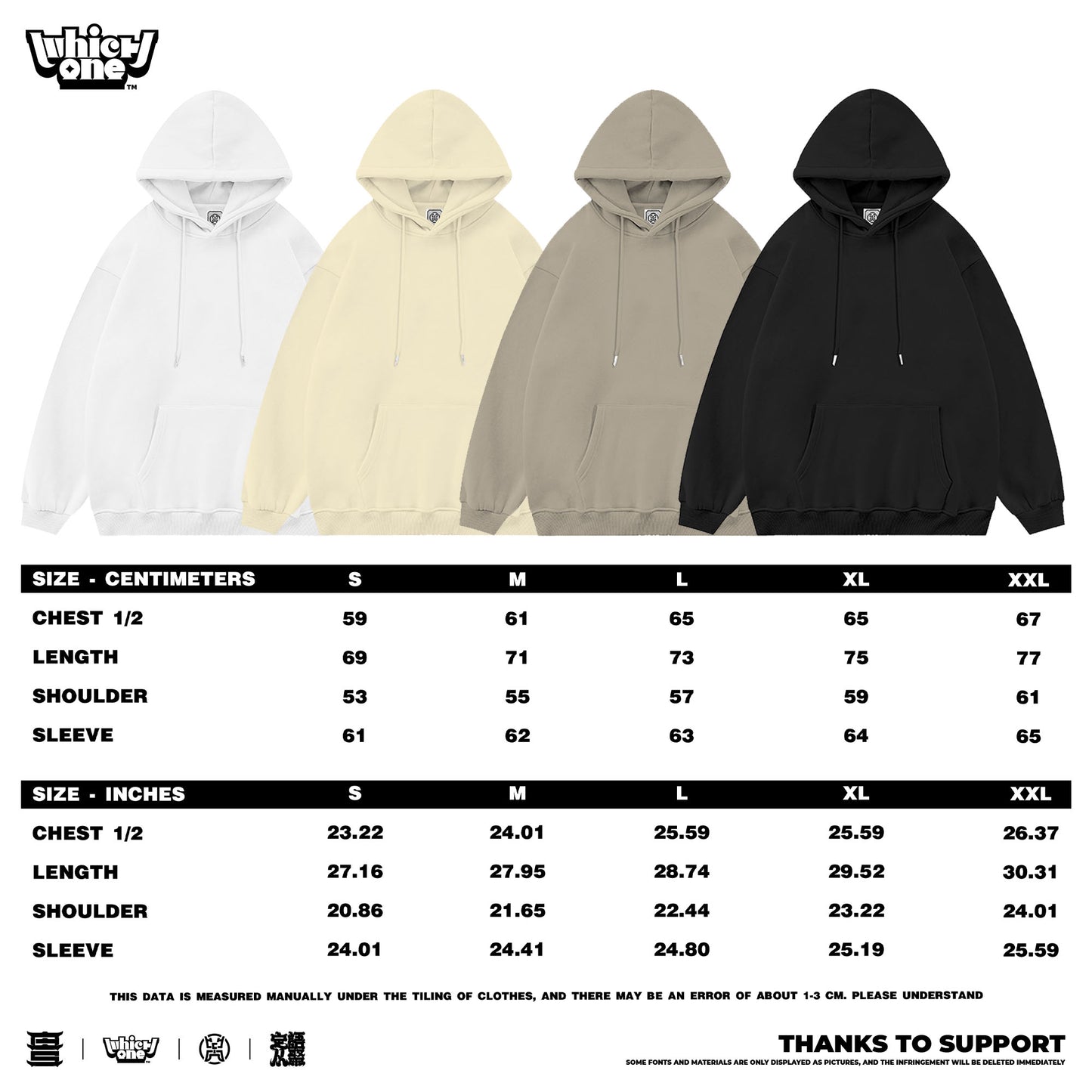 Customized Hoodie Sweater New Cotton, cute surname, Matching Outfits, Men Women, Whatever Design You WantDZ2217
