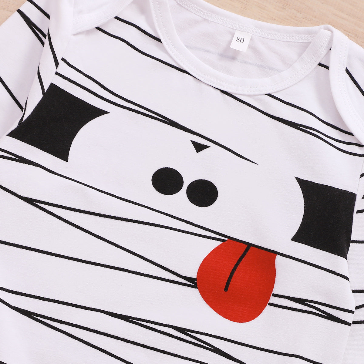 Baby Clothes Baby Romper Animation Print Hoodie 3PCS Long Sleeve Trousers Suit Hat Included YMX2009206