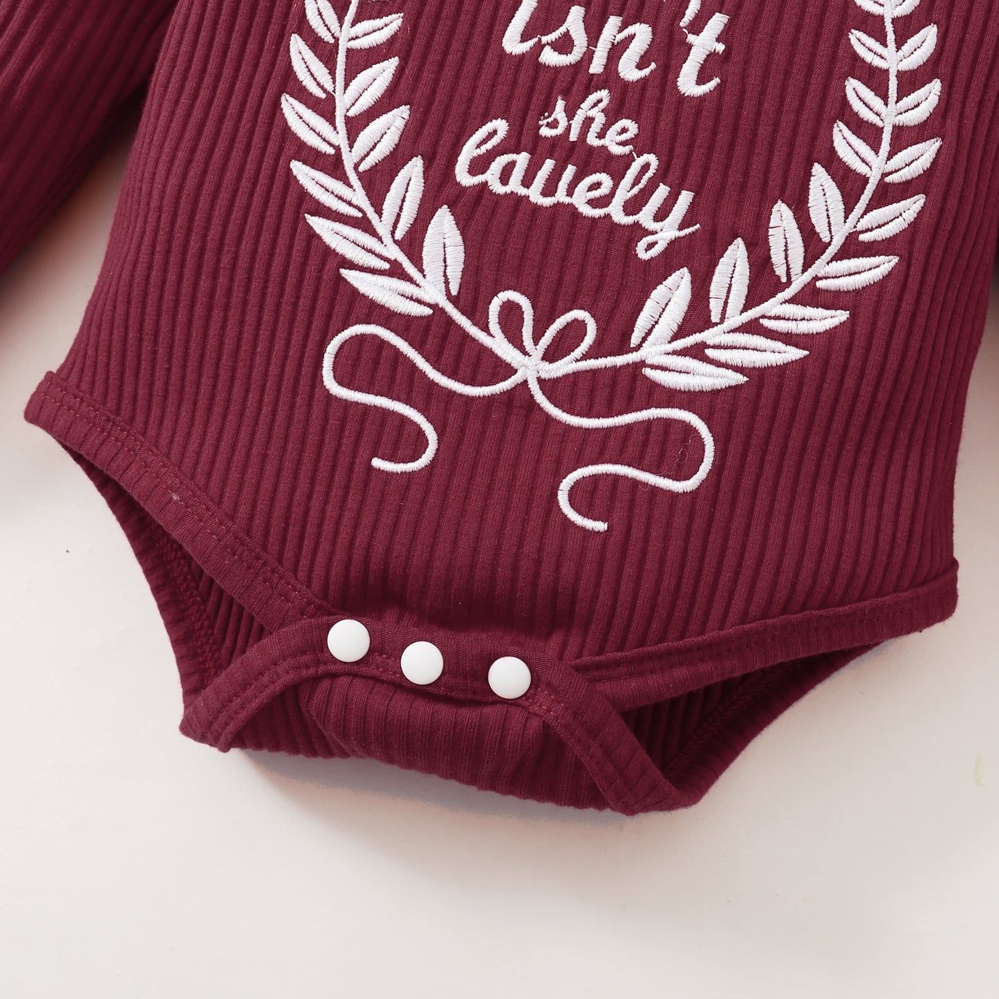 Baby Girls Outfits Red Color Romper Top Rose Print Pants Headband 4Pcs Winter Clothes Set KM32107017