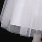 Baby Girls Princess Dress Lace Long Sleeve Snow White One Piece White C666