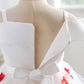 Kids Fashion Girls Princess Dress Off The Shoulder Rose Print Dress One Piece Performance Dress ZT-2910