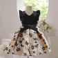 Toddler Baby Girls Princess Dress Star Embroidery Sleeveless Round Neck Bow Dress 1PCS Princess Dress 2782