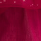 Toddler Baby Girls Princess Dress Star Print Sequins long Sleeve Round Neck Gauze Dress 1PCS Princess Dress Red C888