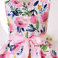 KID FASHION Baby Girls Princess Dress Floral Bow Sleeveless Party One Piece Performance Dress 8042
