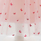 KIDS FASHION Baby Girls Princess Dress Summer Sequin Off The Shoulder Puffy Gauze One Piece Party Dress Pink 8439