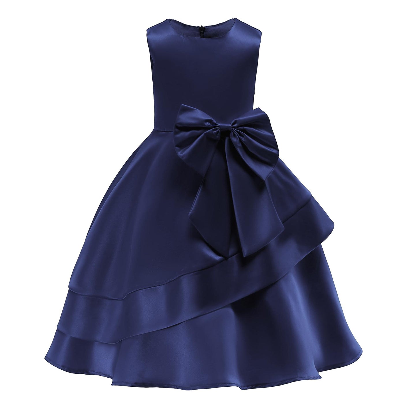Girls' Performance Costumes Mid-length Children's Girls Dress Princess Dress 2054